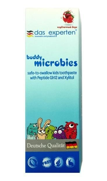 Зубна паста Das Experten Buddy Microbies дитяча 0+, 50 мл