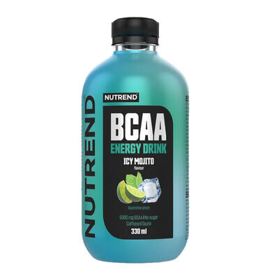Амінокислота Nutrend BCAA Energy Drink напій зі смаком мохіто, 330 мл