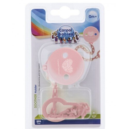 Тримач для пустушки Canpol Babies 10/890 Pastelove, 1 шт