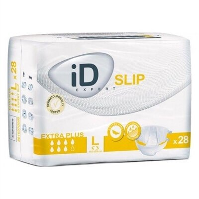 Підгузки для дорослих iD Expert Slip Extra Plus дихаючі, розмір L, 28 штук