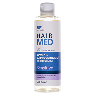 Шампунь Elfa Pharm Hair Med для чутливої шкіри голови, 200 мл