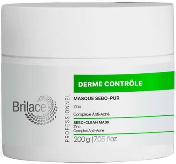 Маска для обличчя Brilace Derme Controle Masque Sebo-Pur очищуюча, 200 мл