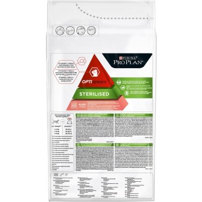 Корм сухий для котів Purina Pro Plan Sterilised Adult 1+ з лососем, 1,5 кг