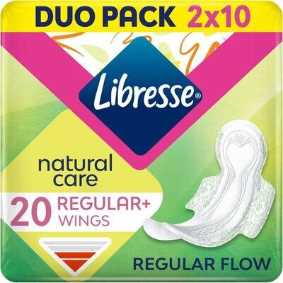 Прокладки гігієнічні Libresse Natural Care Ultra Normal, 20 шт