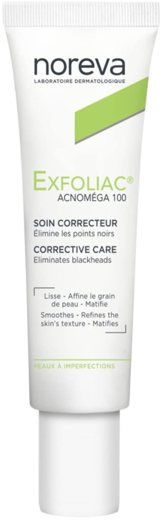 Крем для обличчя Noreva Exfoliac Acnomega 100 матуючий, 30 мл