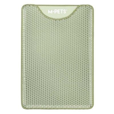 Килимок M-Pets Duplex Cat Litter Mat Vertical вертикальний для котячого туалету, оливковий, 45х65 см