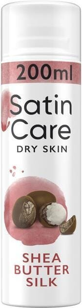 Гель для гоління Satin Care Shea Butter Silk для сухої шкіри, 200 мл