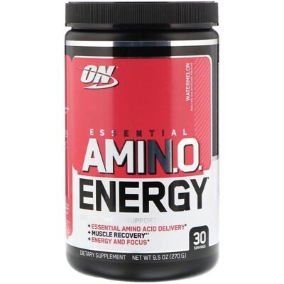 Амінокислота Optimum Nutrition Essential Amin.o. Energy, кавун, 30 порцій
