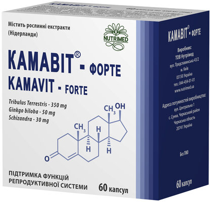 Камавіт Форте капсули №60 (10х6)