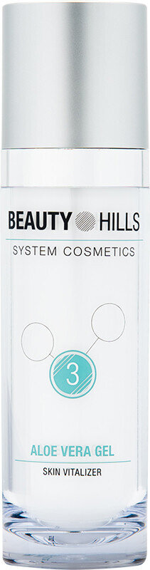 Гель для обличчя Beauty Hills Aloe Vera із соком алое вера для всіх типів шкіри, 120 мл
