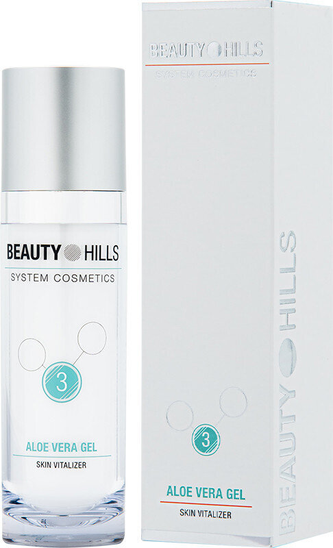 Гель для обличчя Beauty Hills Aloe Vera із соком алое вера для всіх типів шкіри, 120 мл