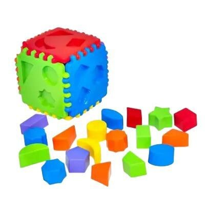 Іграшка-сортер розвиваюча Tigres Educational cube 24 елементи