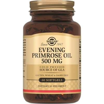 Примули вечірньої олія Solgar Evening Primrose Oil 500 мг м'які капсули №60