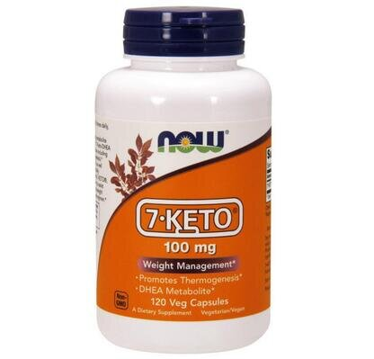 7-Кето ДГЕА NOW 7-KETO LeanGels 100 мг, 120 м'яких капсул