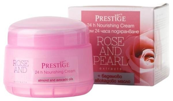 Крем для обличчя Prestige Rose&Pearl 24 години живлення, 50 мл