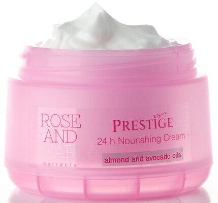 Крем для обличчя Prestige Rose&Pearl 24 години живлення, 50 мл
