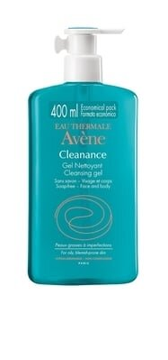 Гель для обличчя і тіла Avene Cleanance очищуючий для проблемної шкіри, 400 мл