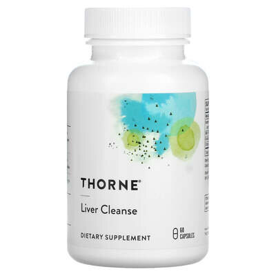 Натуральний комплекс Очищення печінки Thorne Research Liver Cleanse капсули №60