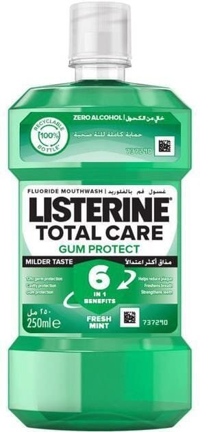 Ополіскувач для порожнини рота Listerine Total Care Захист ясен, 250 мл