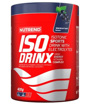 Ізотонік Nutrend IsoDrinx чорна смородина, 420 г