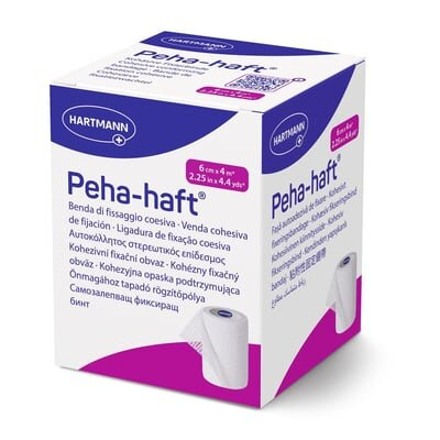 Бинт когезивний Peha-haft фіксуючий 6 см х 4 м