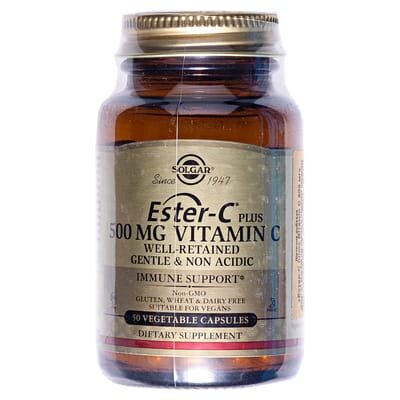 Вітамін С Solgar Ester-C Plus 500 мг Vitamin C вег. капсули №50