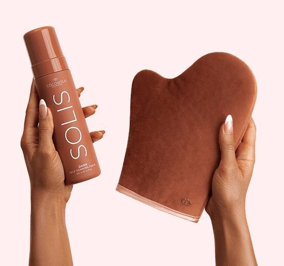 Пінка для автозасмаги Cocosolis Solis Dark темна засмага, 200 мл