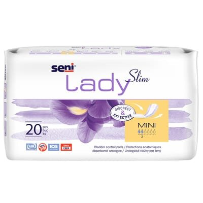 Прокладки урологічні Seni Lady Slim mini, 20 штук