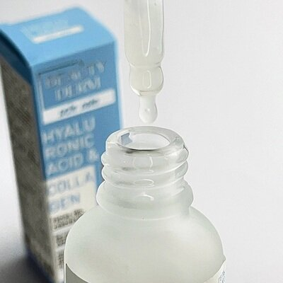Гель-концентрат для обличчя Beauty Derm з гіалуроновою кислотою і колагеном, 30 мл