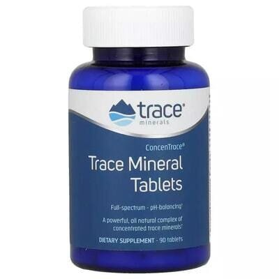 Концентровані мікроелементи Trace Minerals ConcenTrace, 90 таблеток