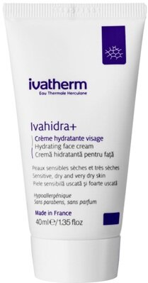 Крем для обличчя Ivatherm Ivahidra+ зволожуючий для чутливої та сухої шкіри, 40 мл