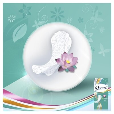 Прокладки щоденні Discreet Deo Waterlily Multiform, 20 шт