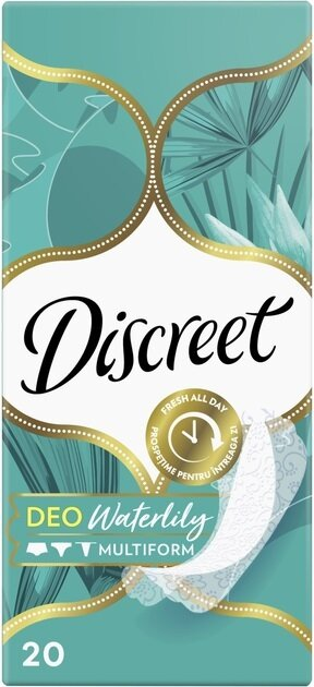 Прокладки щоденні Discreet Deo Waterlily Multiform, 20 шт