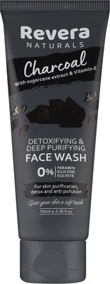 Гель для вмивання Revera Naturals Вугільний, 100 мл