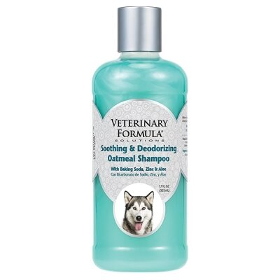 Шампунь для собак та котів Veterinary Formula Soothing & Deodorizing Oatmeal заспокійливий і дезодоруючий, 503 мл