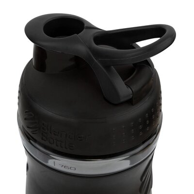 Шейкер-пляшка Blender Bottle SportMixer Black, 820 мл