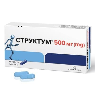 Структум капсули тв. по 500 мг №60 (20х3)