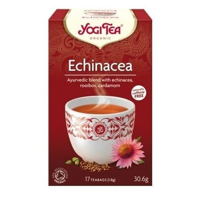 Чай Yogi Tea "Ехінацея", 17 пакетиків