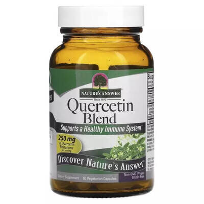 Кверцетин Nature's Answer Quercetin Blend 250 мг вег. капсули №60