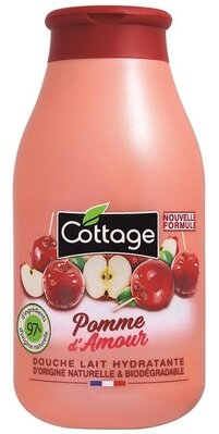 Молочко для душу Cottage Moisturizing Shower Milk зволожуюче Яблуко кохання, 250 мл