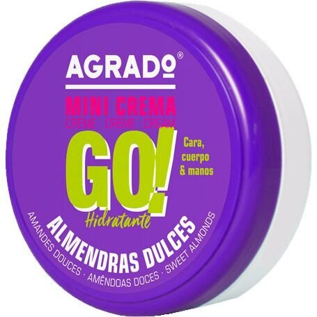 Крем Agrado Go Солодкий Мигдаль для обличчя та тіла, міні, 50 мл