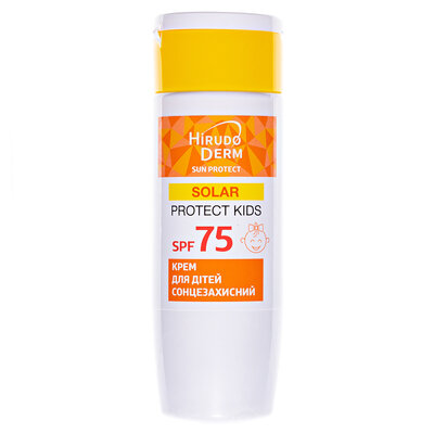 Крем сонцезахисний Hirudo Derm Sun Protect Kids, для дітей, SPF 75, 150 мл