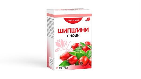 Шипшини плоди по 100 г у пач. з внут. пак.