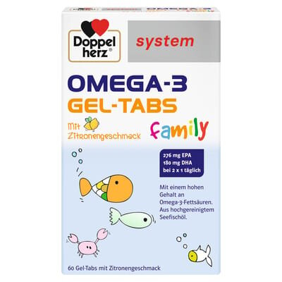 Доппельгерц System Омега-3 для дітей желейні пастилки №60