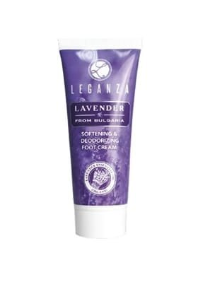 Крем для ніг Leganza Lavander from Bulgaria пом'якшувальний дезодоруючий, 75 мл