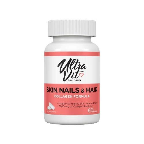 Шкіра, нігті та волосся VPLab Ultravit Skin, Hair & Nails, 60 капсул