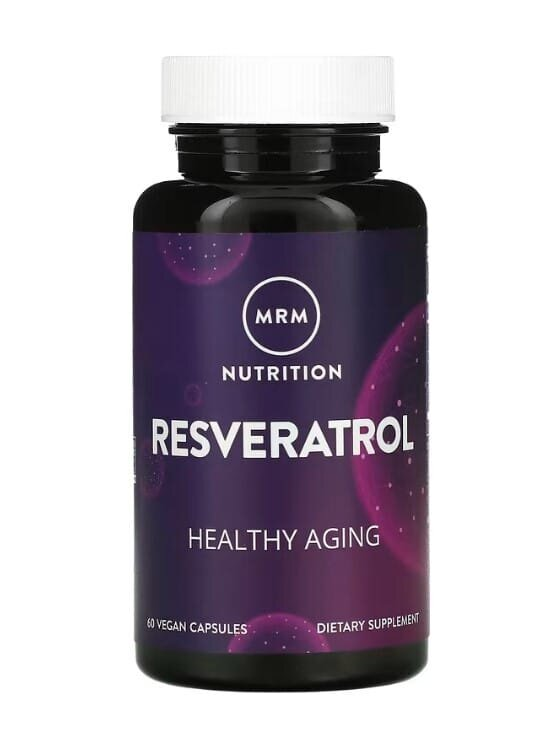 Ресвератрол MRM Nutrition Resveratrol веганські капсули №60