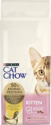 Корм сухий для кошенят Purina Cat Chow Kitten з куркою, 15 кг