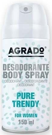 Дезодорант спрей Agrado Pure Trendy, 150 мл
