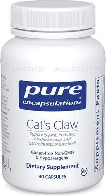 Котячий кіготь Pure Encapsulations Cat's Claw 450 мг, 90 капсул